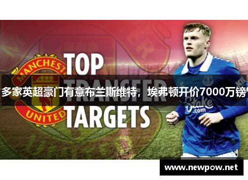 多家英超豪门有意布兰斯维特，埃弗顿开价7000万镑